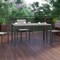Flash Furniture Gray/Gray 55in x 31in Outdoor Patio Dining Table SB-TB269-GRY-GG - alternate 10